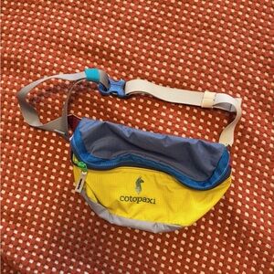 Cotopaxi Yellow and Blue Belt Bag